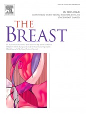 Cover of "The Breast" Journal